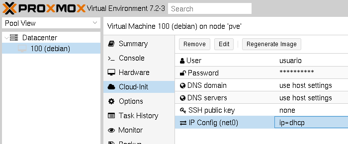 proxmox + cloud-init