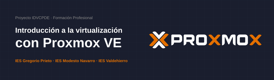 Introducción a la virtualización con Proxmox VE