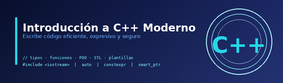 Curso de Introducción a C++ Moderno