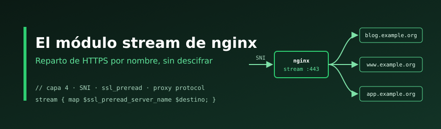 El módulo stream de nginx