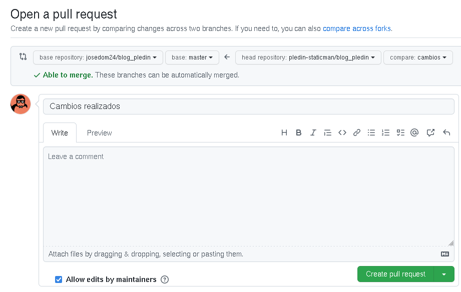 Pull Requests