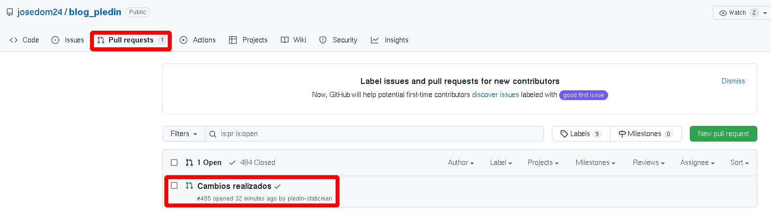 Pull Requests