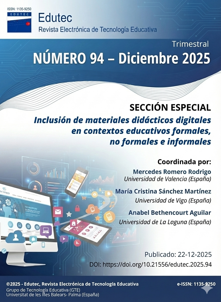 Edutec - Revista Electrónica de Tecnología Educativa